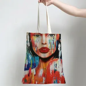 Summer Rain Shopping Bag (Linen)