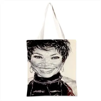 Tisha Campbell-Martin Shopping Bag (Linen)