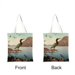 Bird Sanctuary Shopping Bag (Linen)