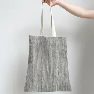 Black On White Iv Shopping Bag (Linen)