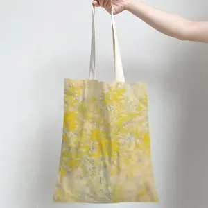 Welcome Golden Rain Shopping Bag (Linen)