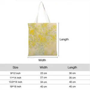 Welcome Golden Rain Shopping Bag (Linen)