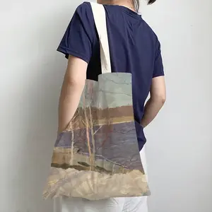 Spring On Volga Shopping Bag (Linen)