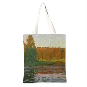 Quiet Evening Shopping Bag (Linen)