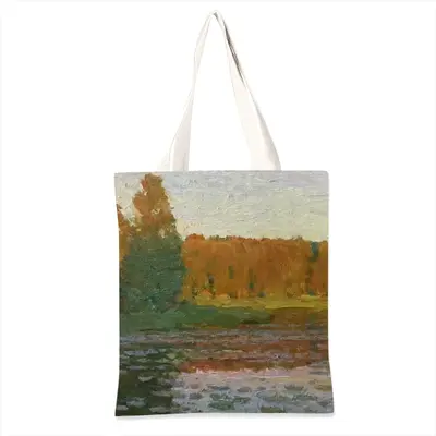 Quiet Evening Shopping Bag (Linen)