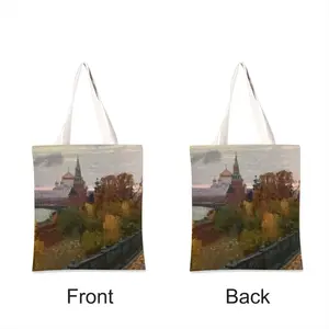 Autumn In The Kremlin Shopping Bag (Linen)