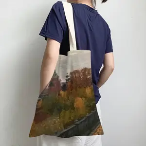 Autumn In The Kremlin Shopping Bag (Linen)