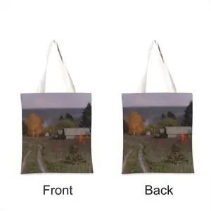 Autumn Village Nikolaevka Shopping Bag (Linen)