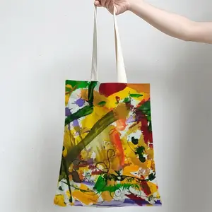 Crepuscular Balance Shopping Bag (Linen)