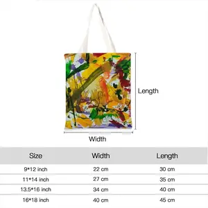 Crepuscular Balance Shopping Bag (Linen)