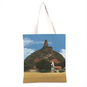 Heritage And Nature Shopping Bag (Linen)