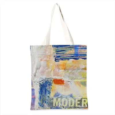 Mixed Media 2 Shopping Bag (Linen)