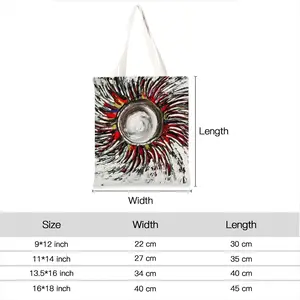 Aztec Sun Shopping Bag (Linen)