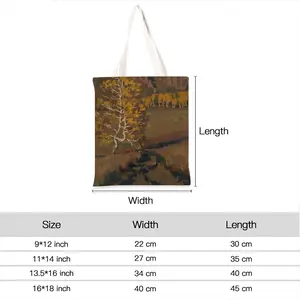 Golden Birch Shopping Bag (Linen)