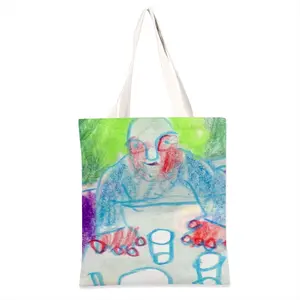 Everyday Micro-Scenes 001 Shopping Bag (Linen)