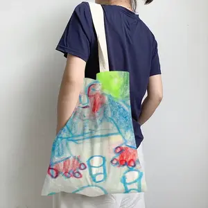 Everyday Micro-Scenes 001 Shopping Bag (Linen)