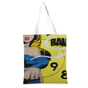 Bang Bang Interior Decor Gift Street Art Shopping Bag (Linen)