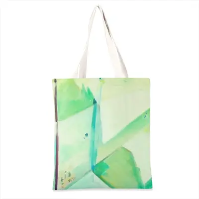 Green Bird Shopping Bag (Linen)