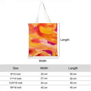 Kiwano Horned Melon Shopping Bag (Linen)