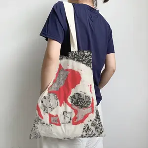 Skull Shopping Bag (Linen)