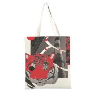 Wwf Amur Tiger Shopping Bag (Linen)