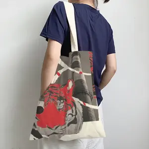 Wwf Amur Tiger Shopping Bag (Linen)