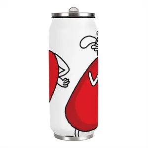 Love Shapes Coke Can Mug