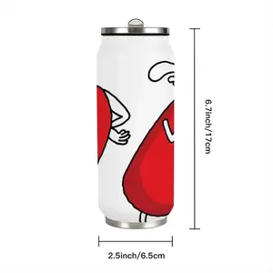 Love Shapes Coke Can Mug