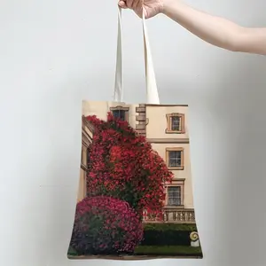 Villa Vizcaya Miami Shopping Bag (Linen)