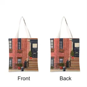 Brooklyn Apartment New York City Shopping Bag (Linen)