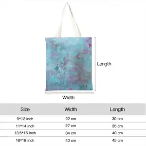 Salty Sunrise Shopping Bag (Linen)