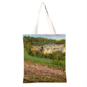 Mountain Canyon Shopping Bag (Linen)