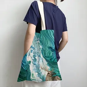 Cascading Shopping Bag (Linen)