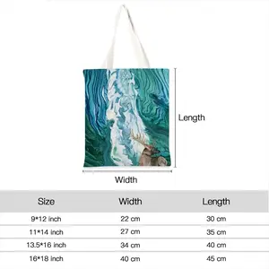 Cascading Shopping Bag (Linen)