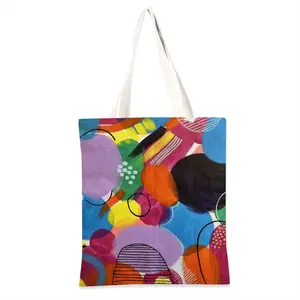 Circle Shopping Bag (Linen)