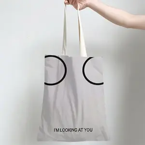 Im Looking At You Shopping Bag (Linen)