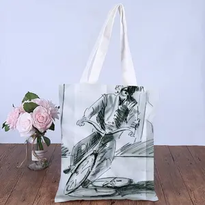 Albert Bike Shopping Bag (Canvas)