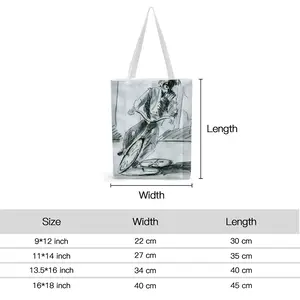 Albert Bike Shopping Bag (Canvas)