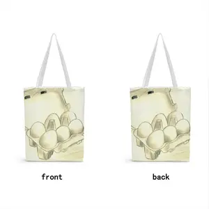 6 Eier Im Karton Six Eggs In The Cardboard Shopping Bag (Canvas)