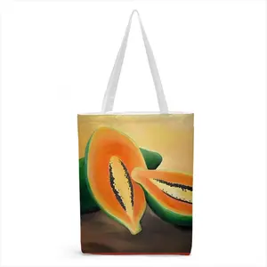 Papaya Freestyle Shopping Bag (Canvas)