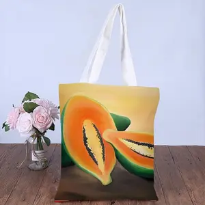 Papaya Freestyle Shopping Bag (Canvas)