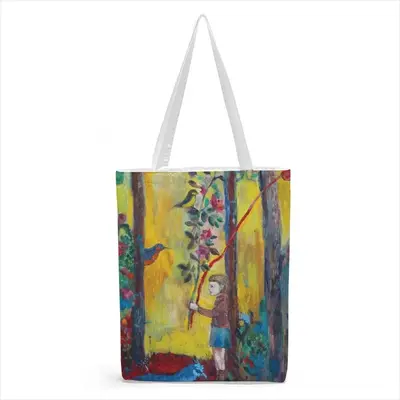 Angel Of Forest Shopping Bag (Canvas)