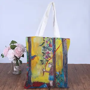 Angel Of Forest Shopping Bag (Canvas)