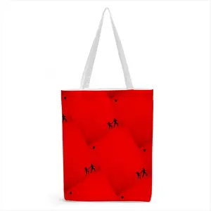 Deep Red (Decomposition) Shopping Bag (Canvas)