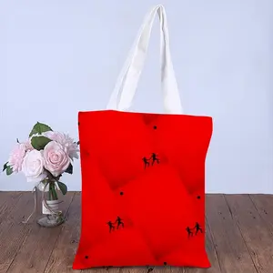 Deep Red (Decomposition) Shopping Bag (Canvas)