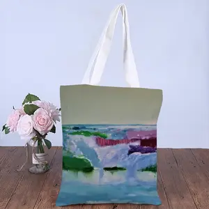 Water Falling Shopping Bag (Canvas)