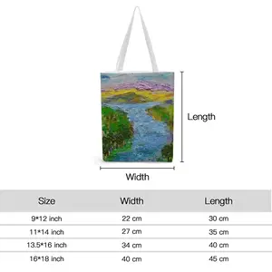 River Shopping Bag (Canvas)