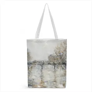 Autumn In Paris Shopping Bag (Canvas)