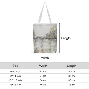 Autumn In Paris Shopping Bag (Canvas)