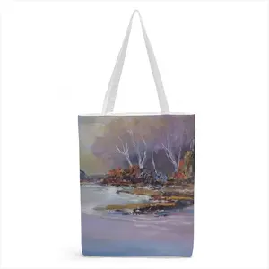 Autumn Island Shopping Bag (Canvas)